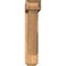 Ekena Millwork Traditional Craftsman Smooth Bracket w/ Offset Brace, Western Red Cedar, 5 1/2"W x 26"D x 26"H BKT0604X26X26TRA04SWR - alternate 2